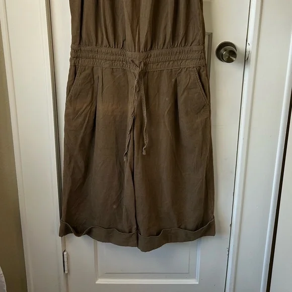 Anthropologie Brown Corduroy Jumpsuit - Picture 3 of 10